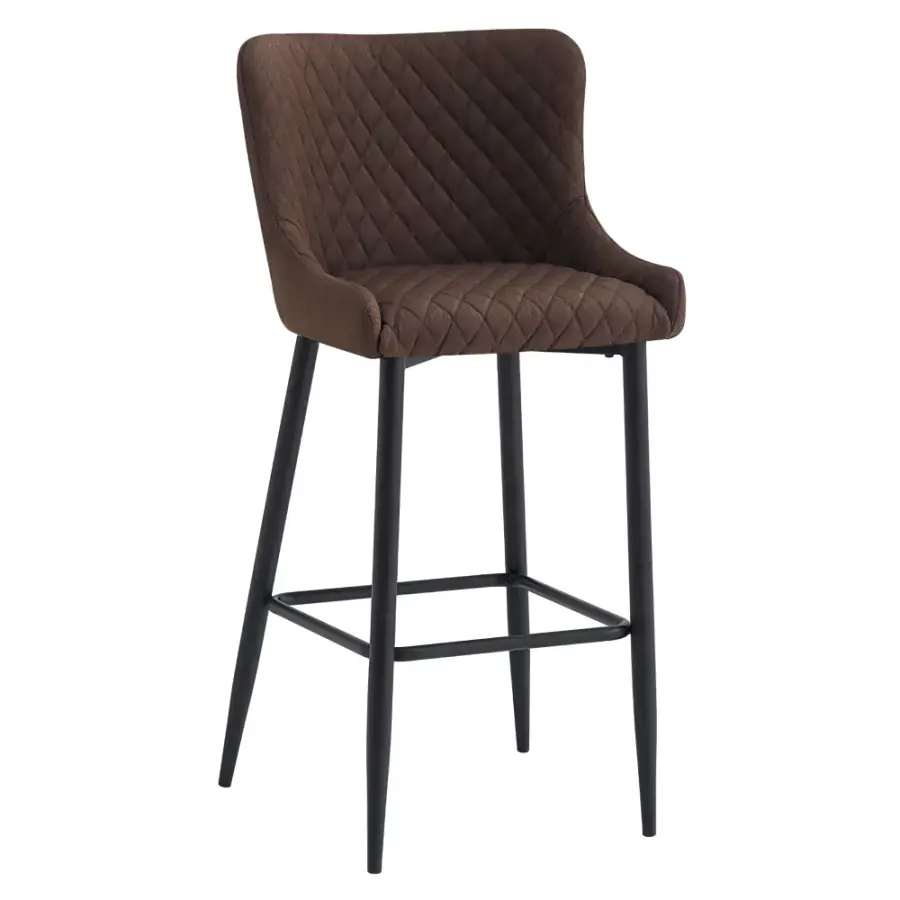 Tempo Kondela Barová židle CEZARIA, hnědá