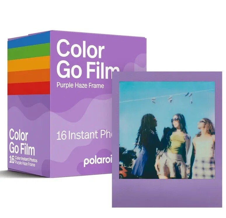 POLAROID Color Go Film/16 snímků - Purple Haze Frame Edition