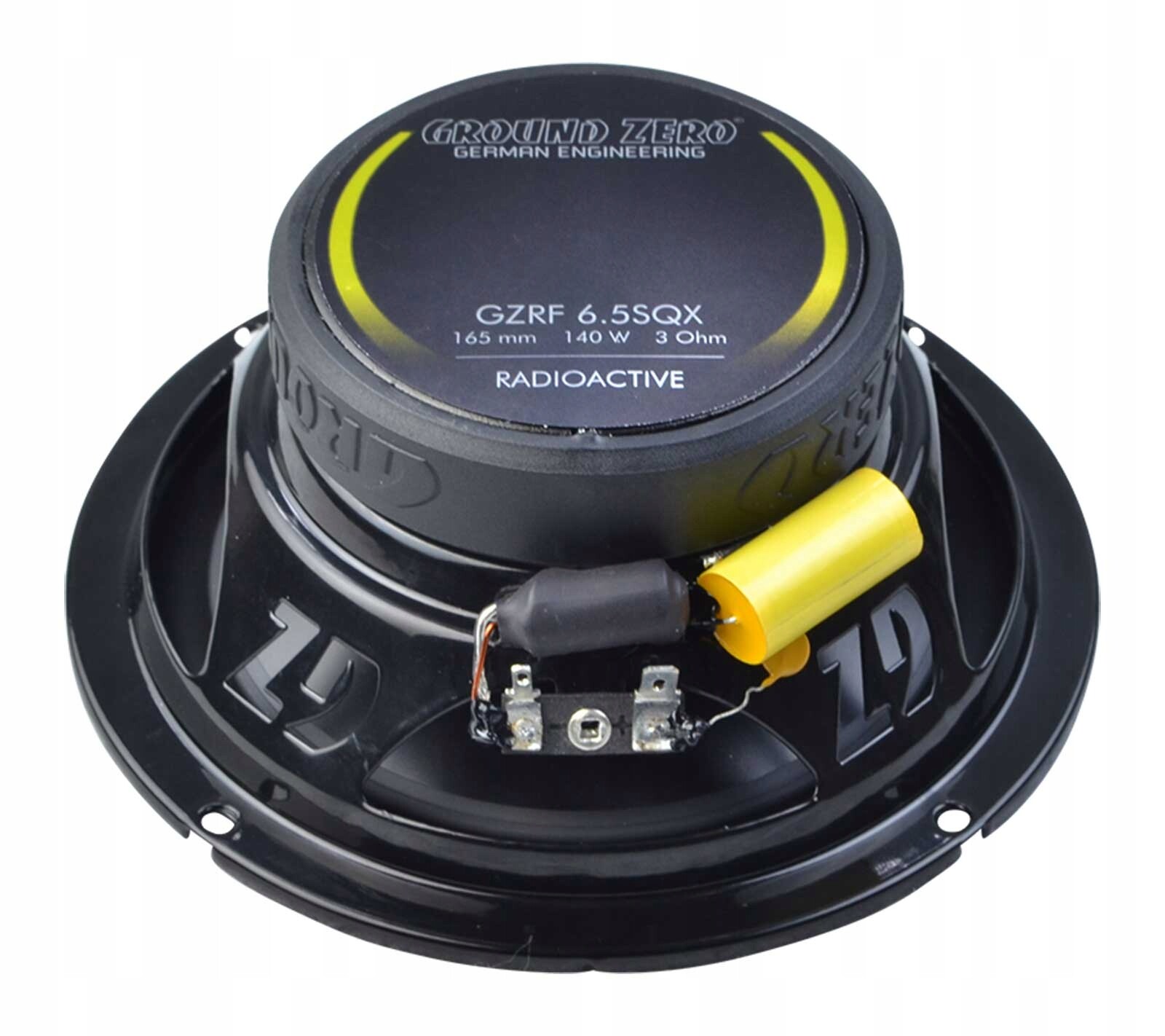 Ground Zero Gzrf 6.5SQX reproduktory do auta 165 mm 3 Ohm Zelená Hora