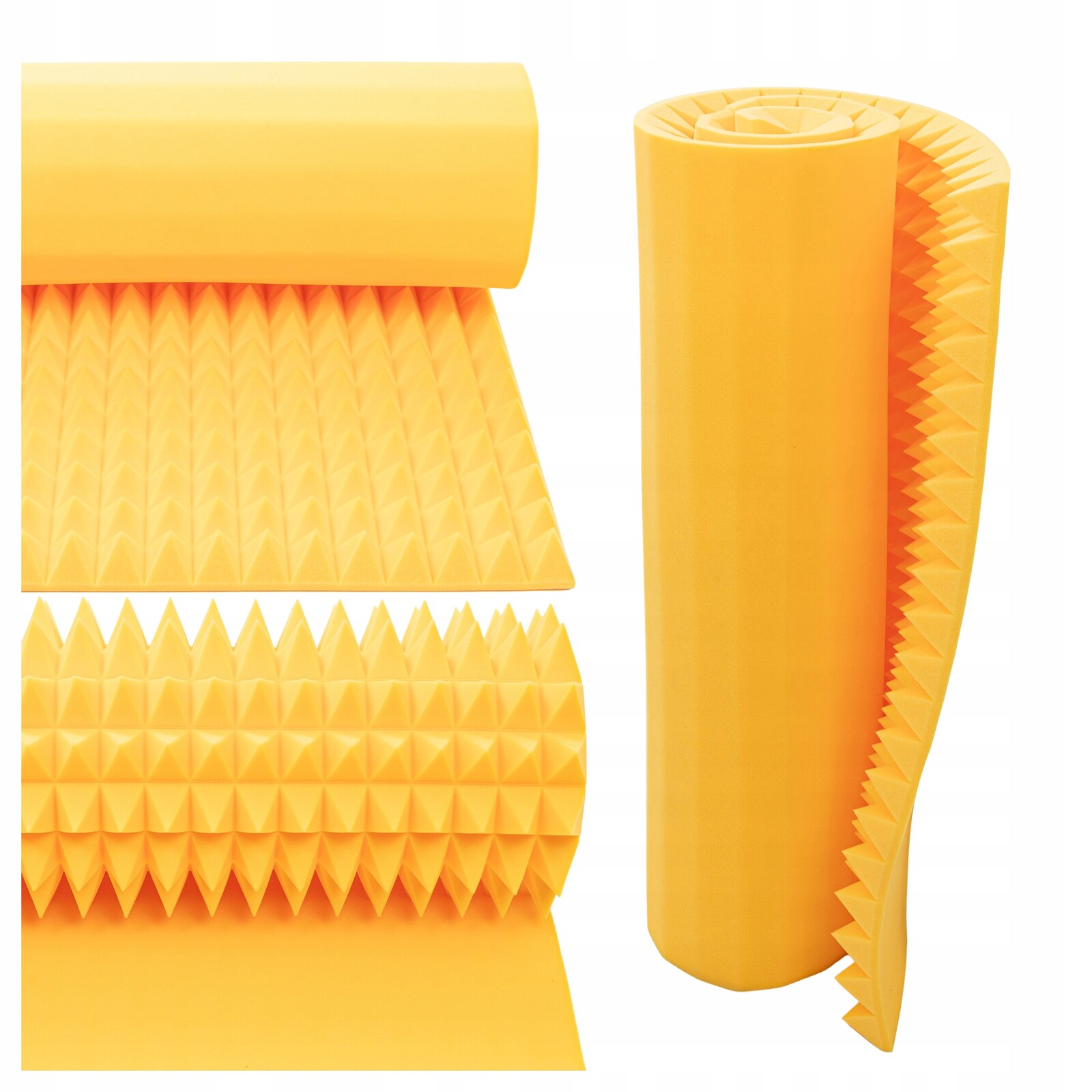 Akustický panel pyramida 200 x 100 cm, profesionální, pro kancelářský prostor open space, 6 cm