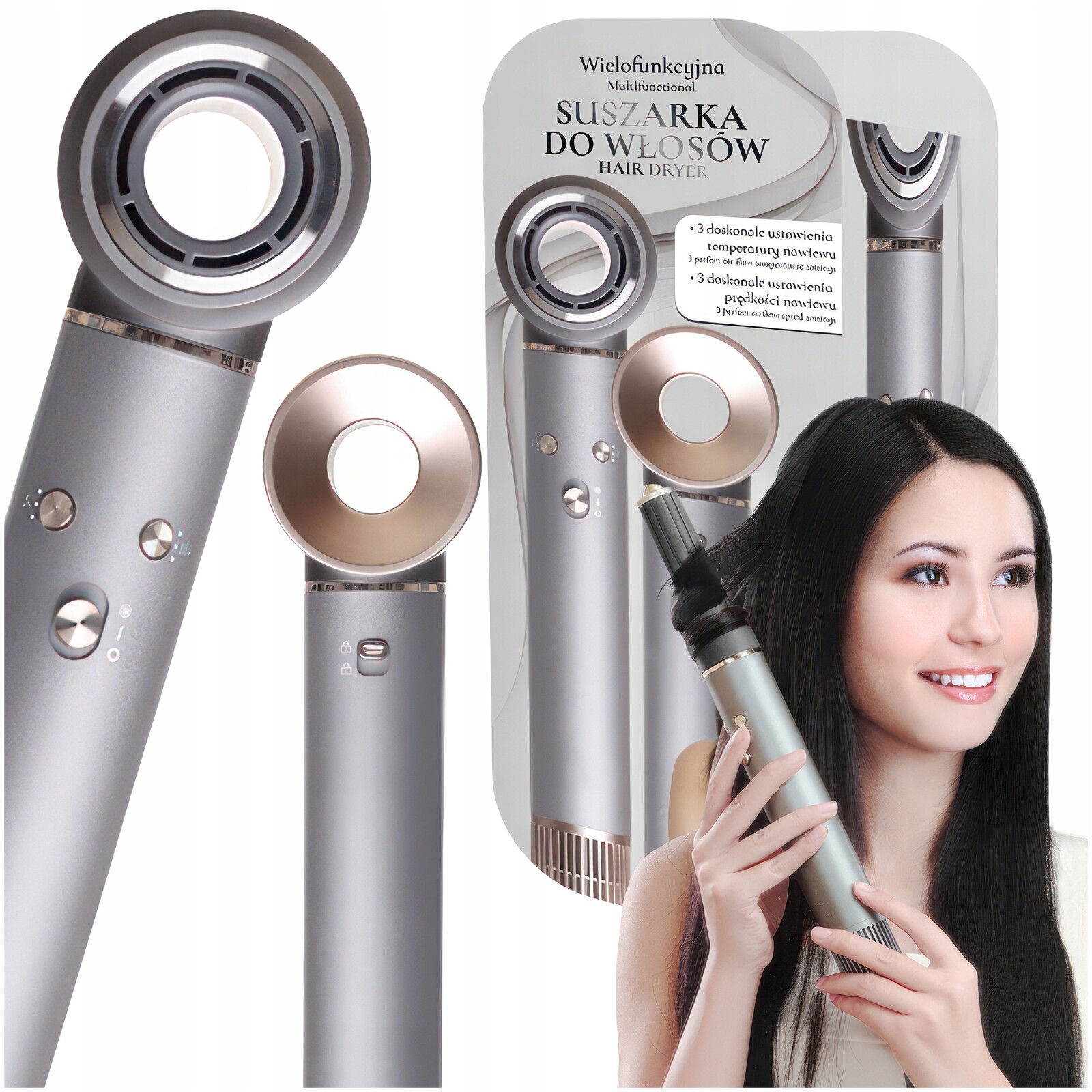 Sušička Vlasů 5v1 Multifunkční Ionizace 1300W