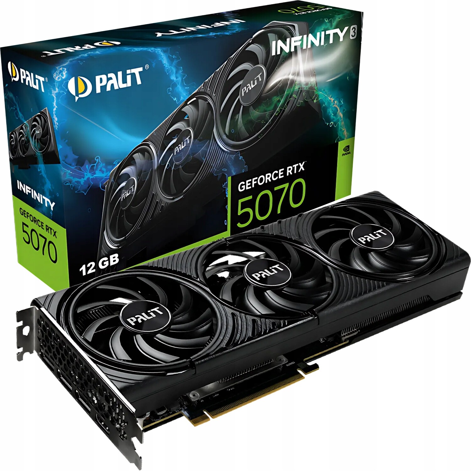 Grafická karta Nvidia GeForce Rtx 5070 Palit Infinity 3 12GB GDDR7 PCIe5.0