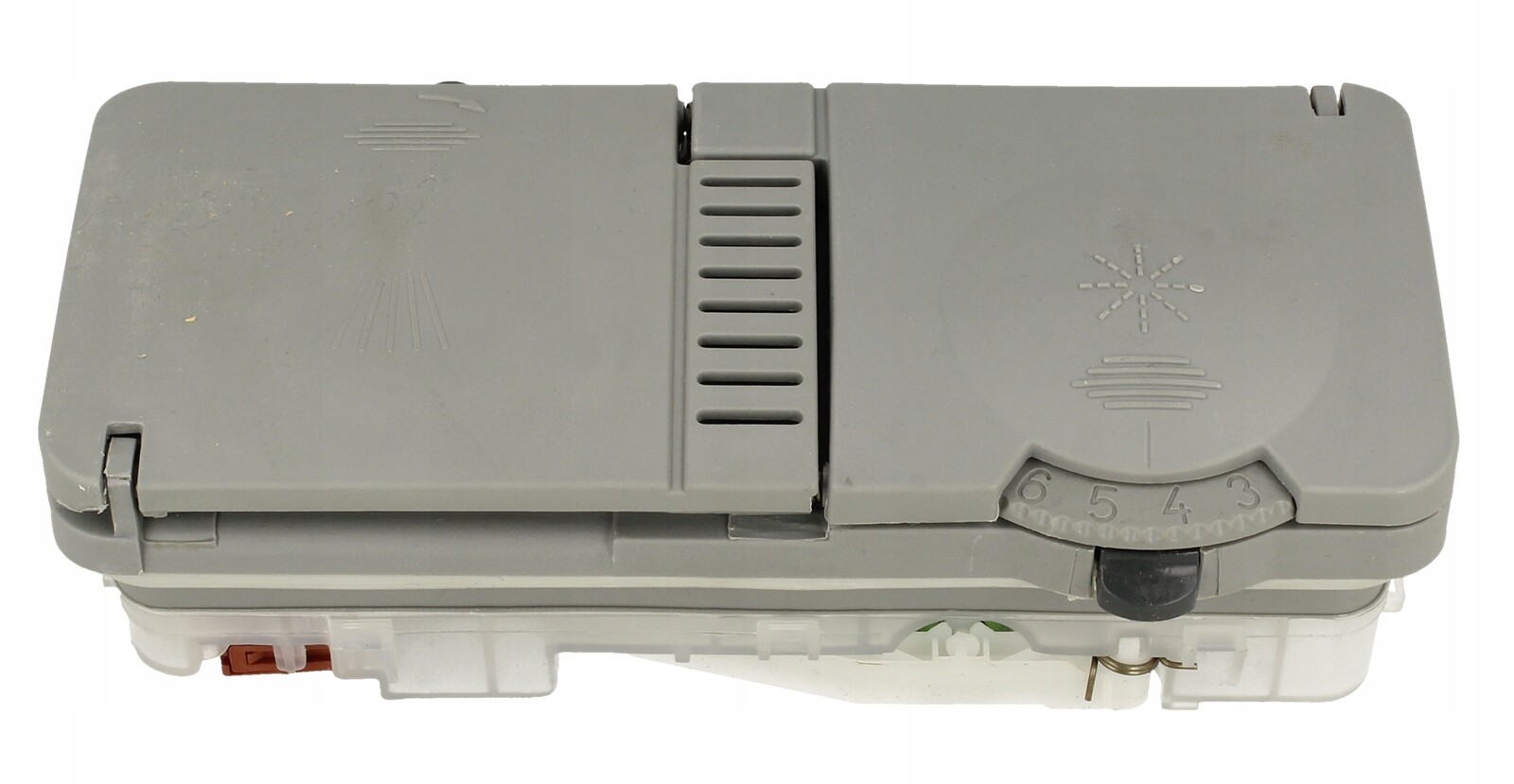 Dávkovač zásobníku mycího prostředku do myčky nádobí Beko Whirlpool DSFS6831X DIS5831