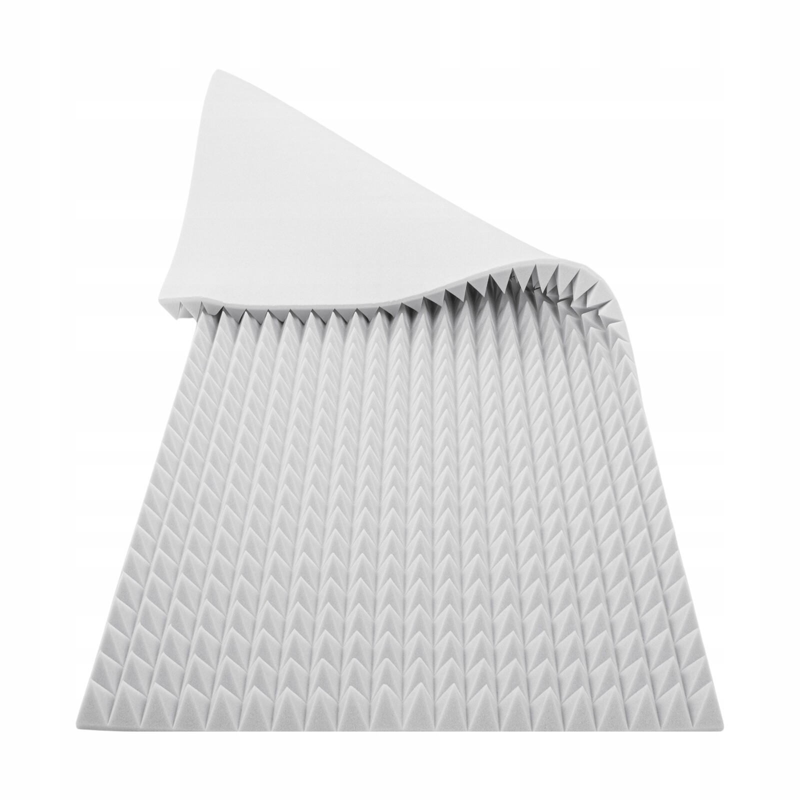 Akustická pěna Piramidka popelavá tlumící podložka pro lektorskou kabinu