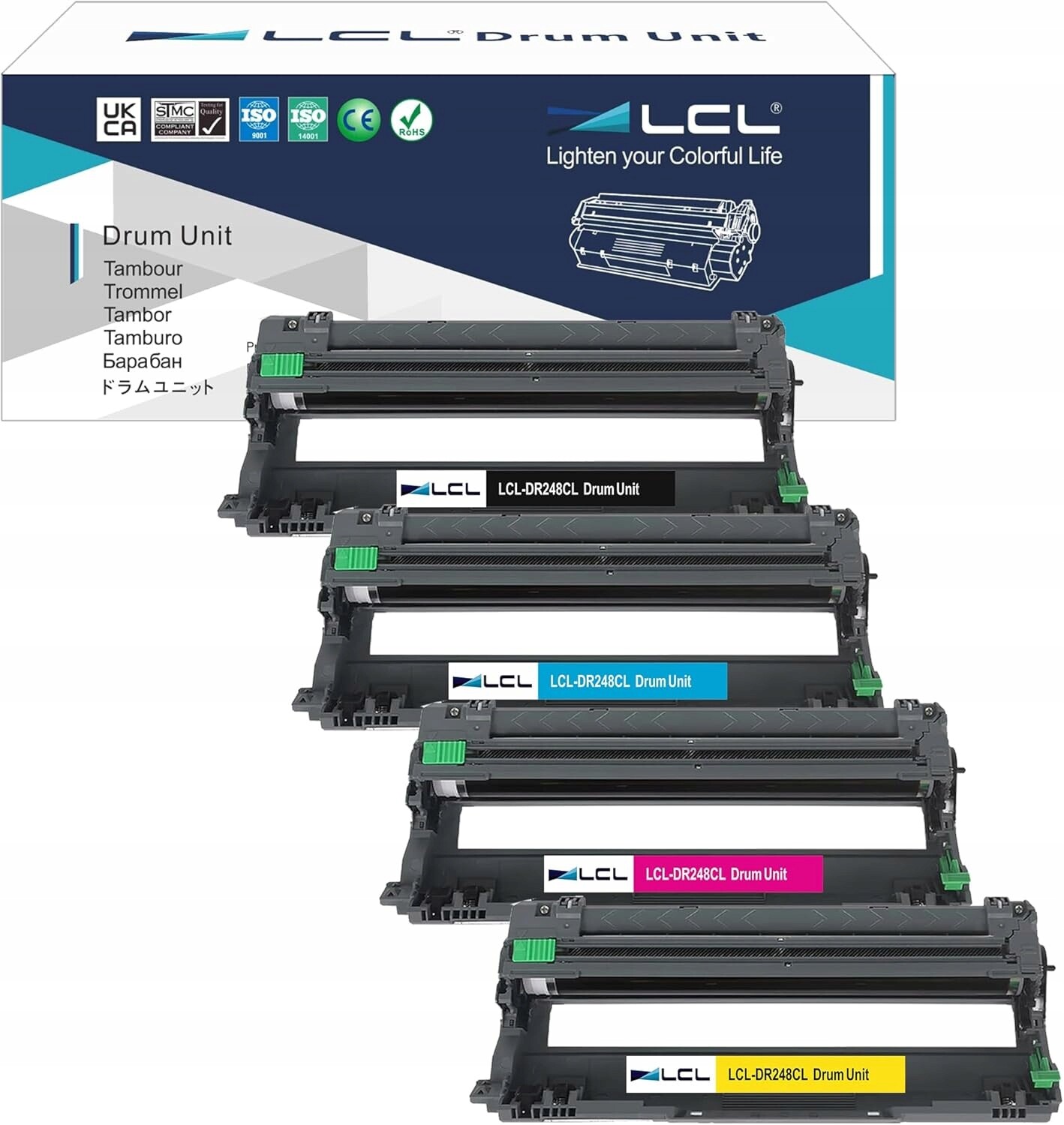 Buben LCL-DR-248CL pro Brother, náhrada pro řadu L3520 4 ks