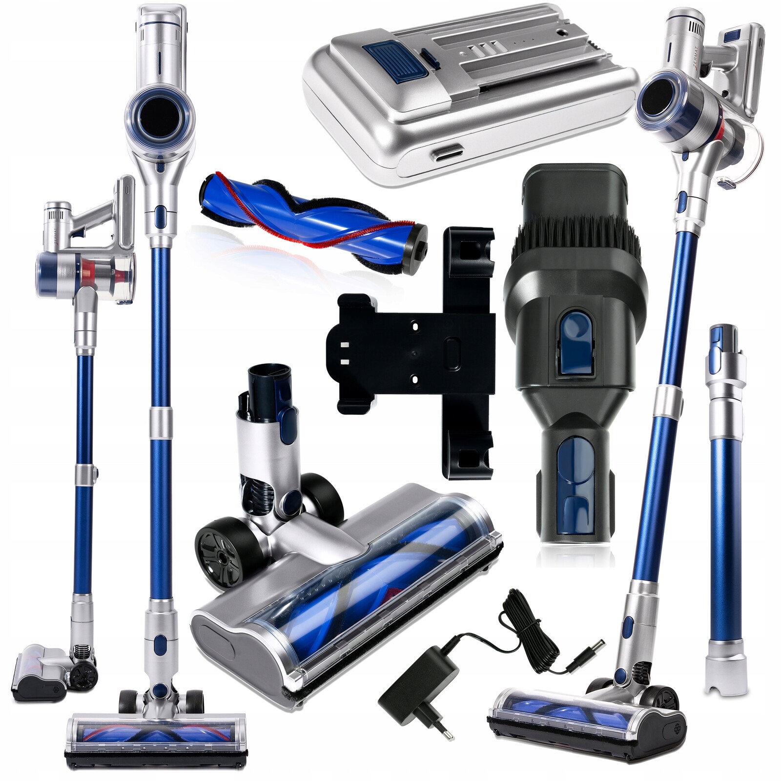 Výkonný Bezsáčkový Vysavač Zermat S8 29.6V Vertikální