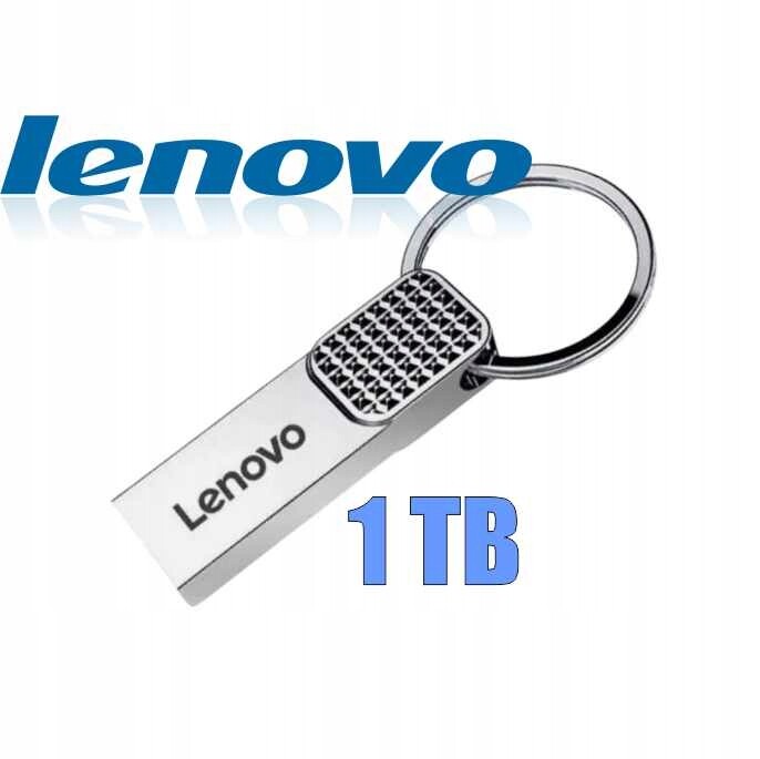 Pendrive Lenovo 1TB Přenosná Paměť Disk Metal barva stříbrná 1TB