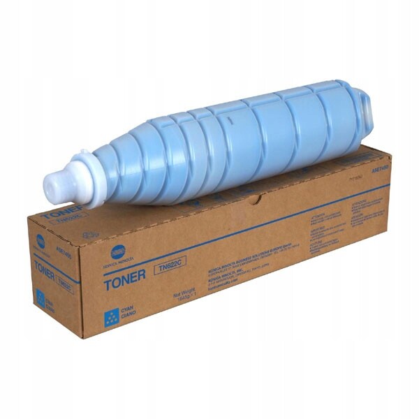 Originální toner TN-622C A5E7450 pro Konica Minolta bizhub Press C1085 C1100