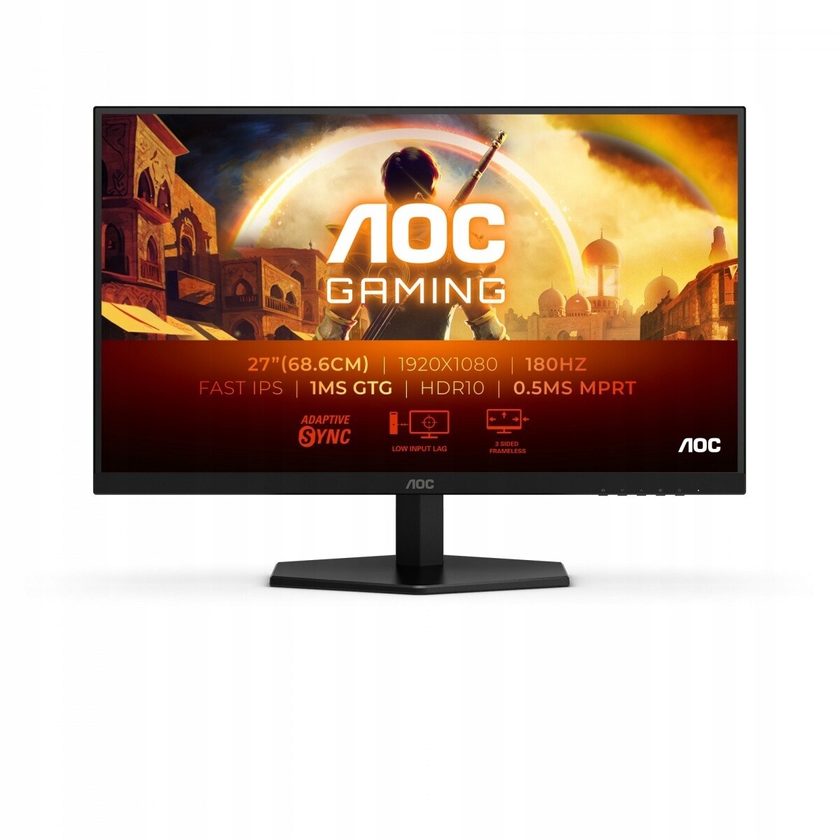 Aoc Monitor 27G42E 27 palců 180 Hz Fast Ips Hdmi Dp