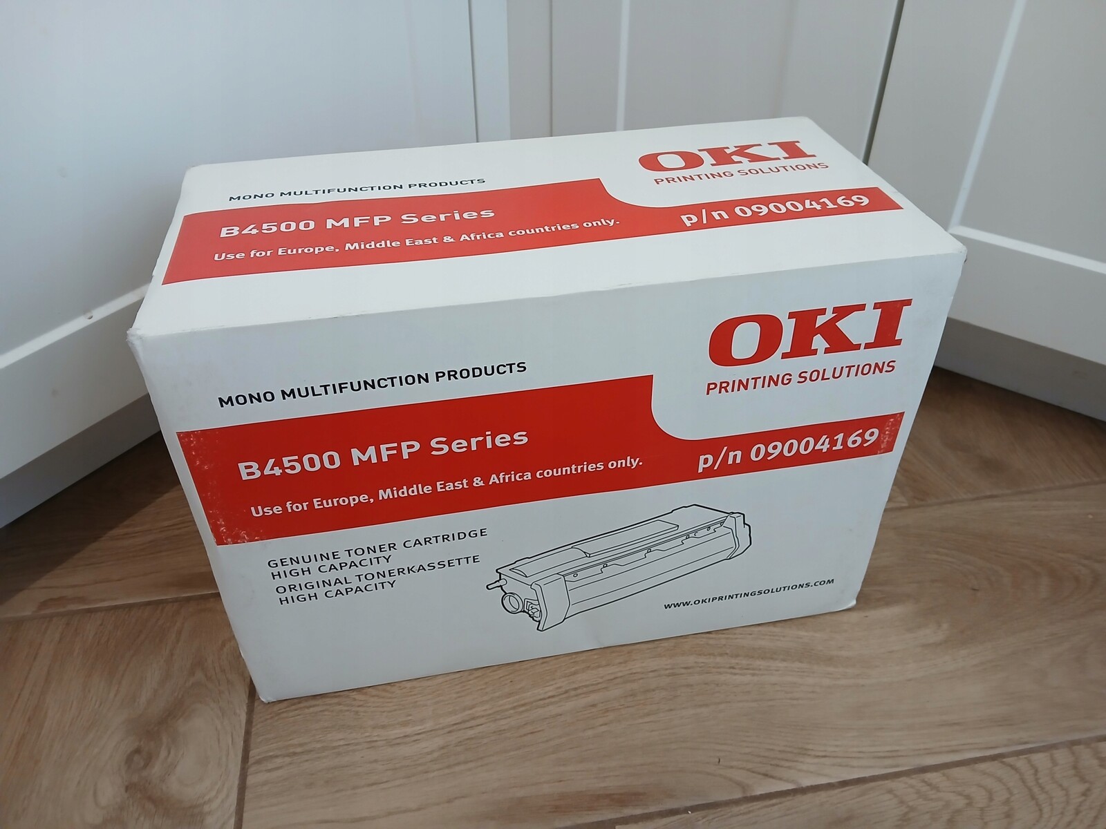 Toner Oki 09004169 Black Originál B4500 Mfp Series