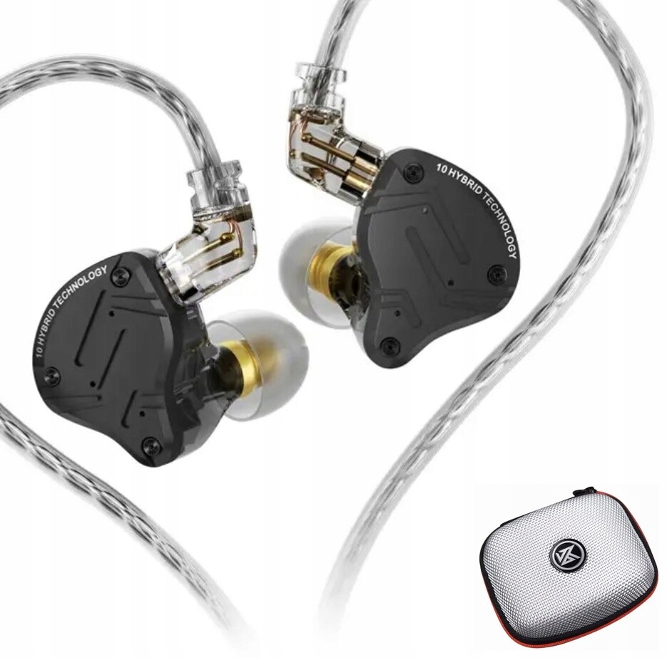 In-ear sluchátka – vylepšené monitory ZS10 Pro X 2.0 pouzdro bez mikrofonu