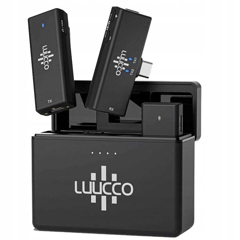 Luucco ProTalker S2 – Bezdrátový mikrofon 2.4 GHz se 2 vysílači