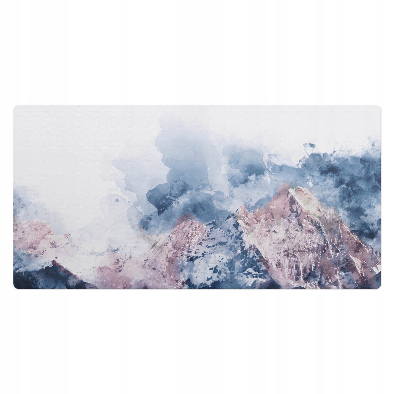 Vinylová ochranná podložka s moderním vzorem Akvarijní panorama 100 x 50 cm