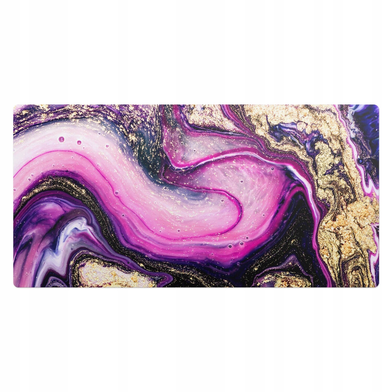 Protiskluzová herní podložka pod myš Abstraktní vír 100x50 cm