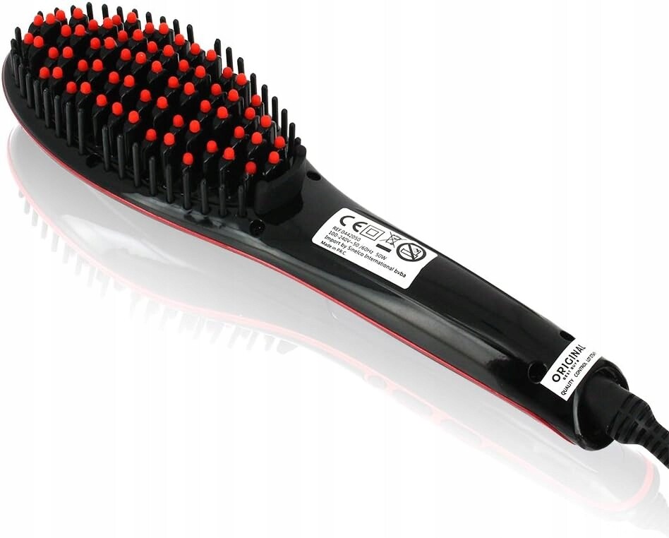 Kartáč na narovnávání vlasů Elektrická Žehlička Na Vlasy Keramická Sibel Beox