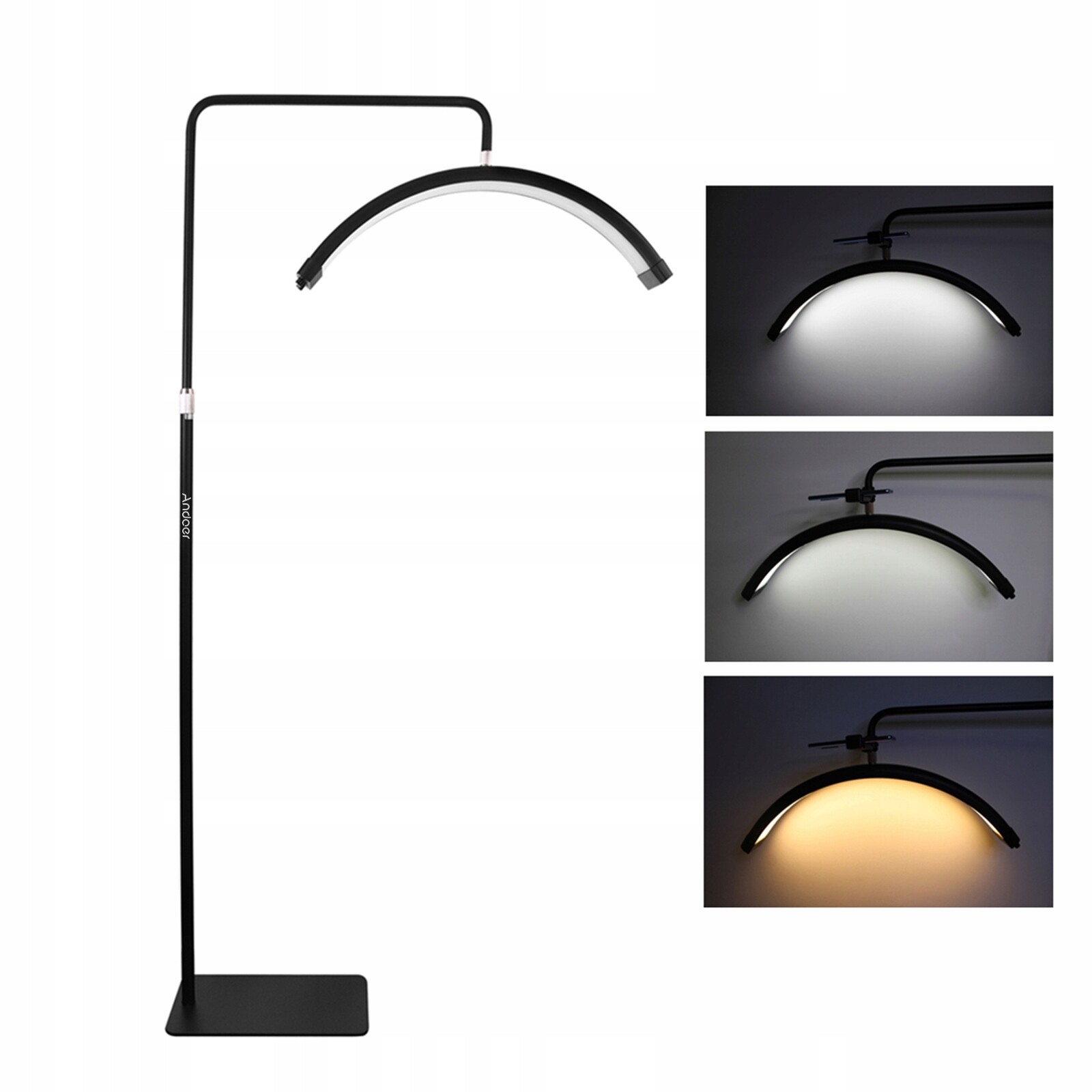 Lampa Na Prodlužování Řas 50 W Kosmetická Černá Nastavitelná Univerzální