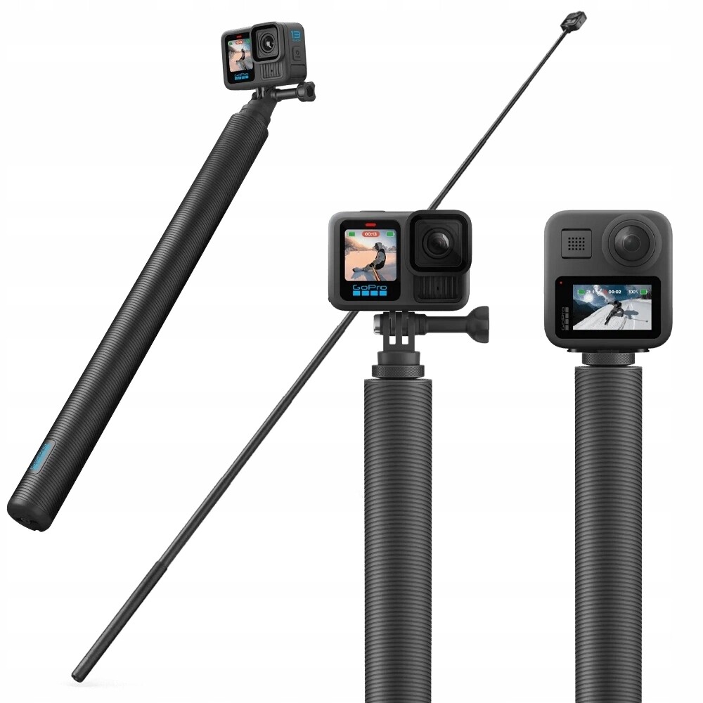 Originální držák Selfie Stick Kij Carbon Fiber Extension Pole 2,7 m