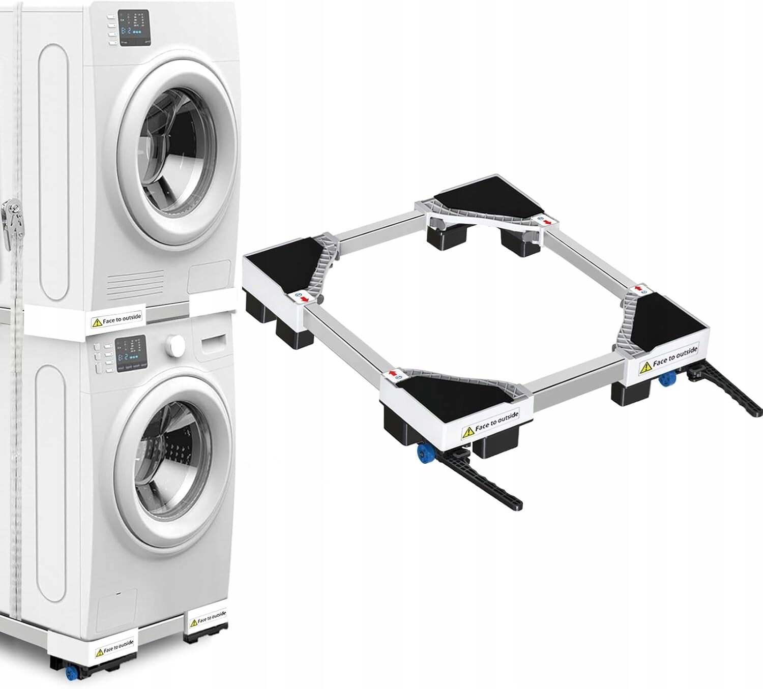 Niuxx Základna pračky Přepravní antivibrační koloběžka