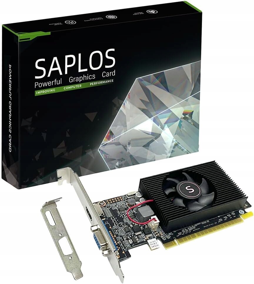 Grafická karta Geforce GT610 2GB D3 64-bit Hdmi Vga Pci Express x16 Saplos