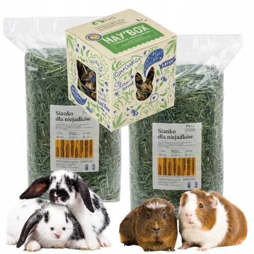 Tivo Seno Pro Nejedlé 2ksx1kg +hay Box Bonus! Nejedlé Seno Zelené