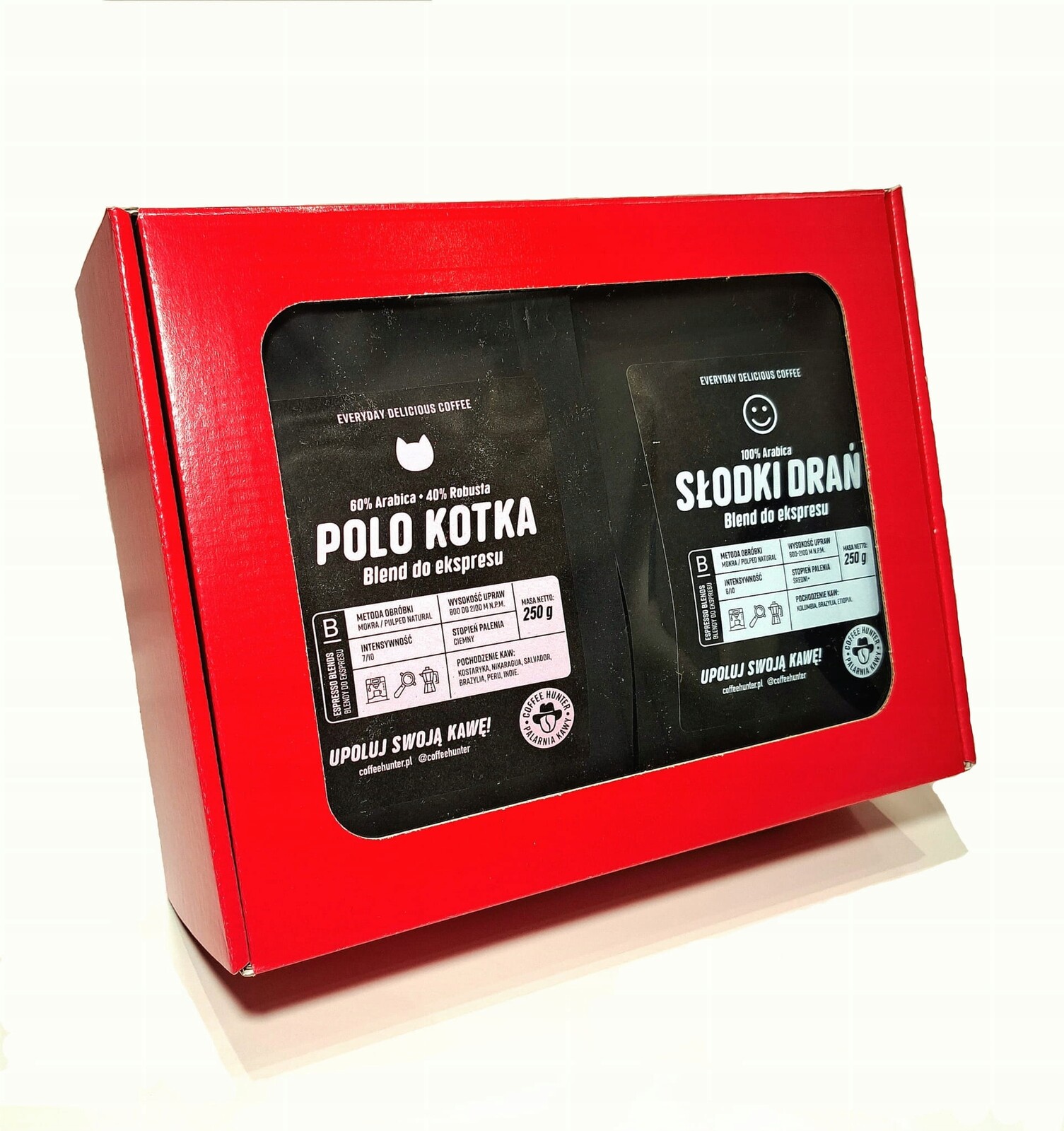 Dárková Sada Káv Blends 4 X 250 g Káva Zrnková