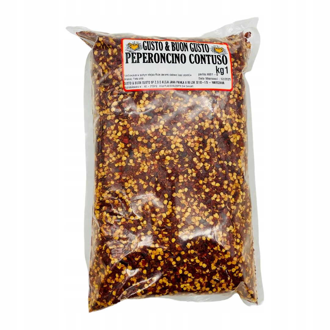 Peperoncino přímo z Itálie. Aromatické a intenzivní. Velké balení
