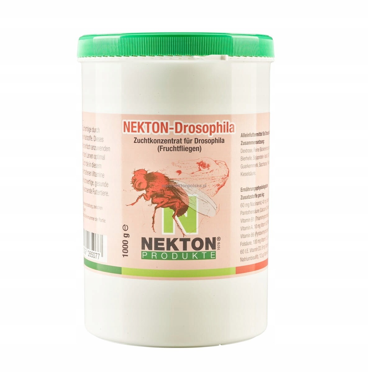 Nekton Drosophila médium pro ovocné mušle 1kg