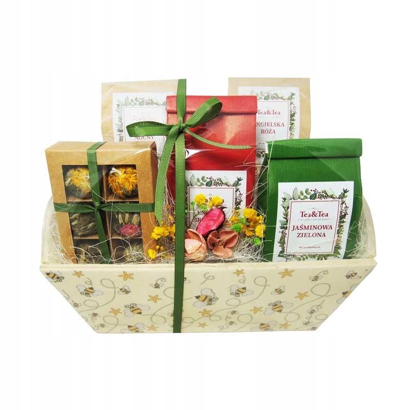 Krabička s čajem a kávou