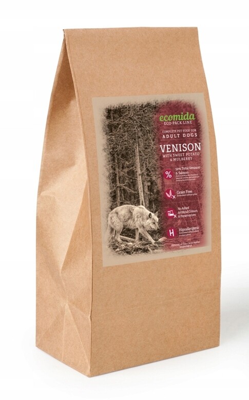 Ecomida pro dospělé psy zvěřina 15 kg