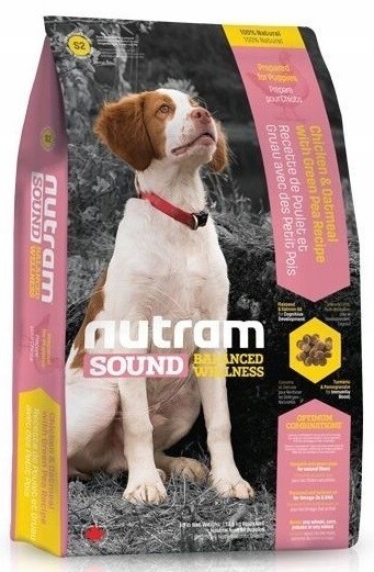 S2 Nutram Sound Puppy 11,4 kg krmivo pro štěňata a mladé psy