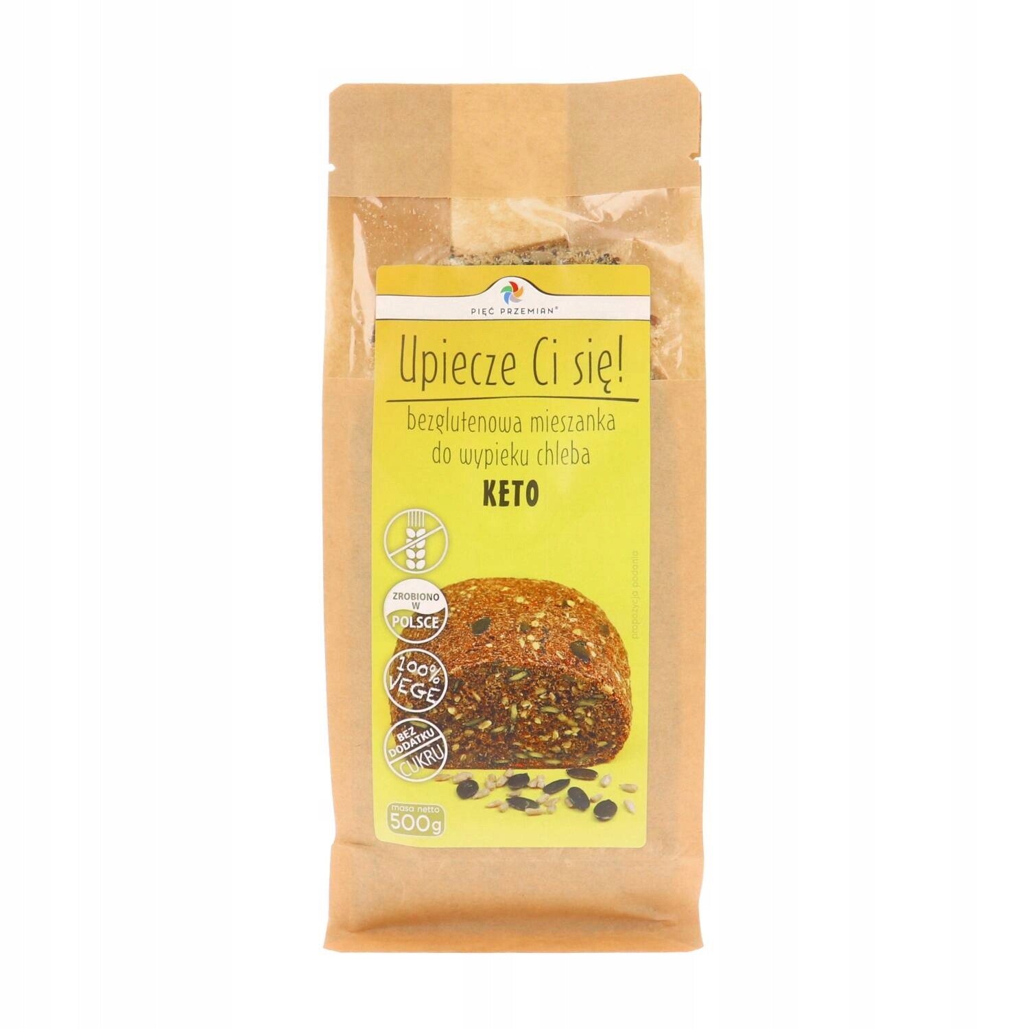 Směs bezlepkového keto chleba 500 g Pięć Przemian
