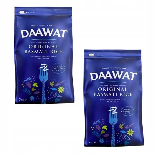 Daawat Original Basmati rýže (balení 2 x 5 kg) 10 kg