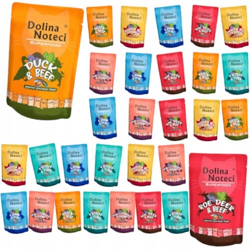 Dolina Noteci Superfood Kočka mix chutí 30x85 g