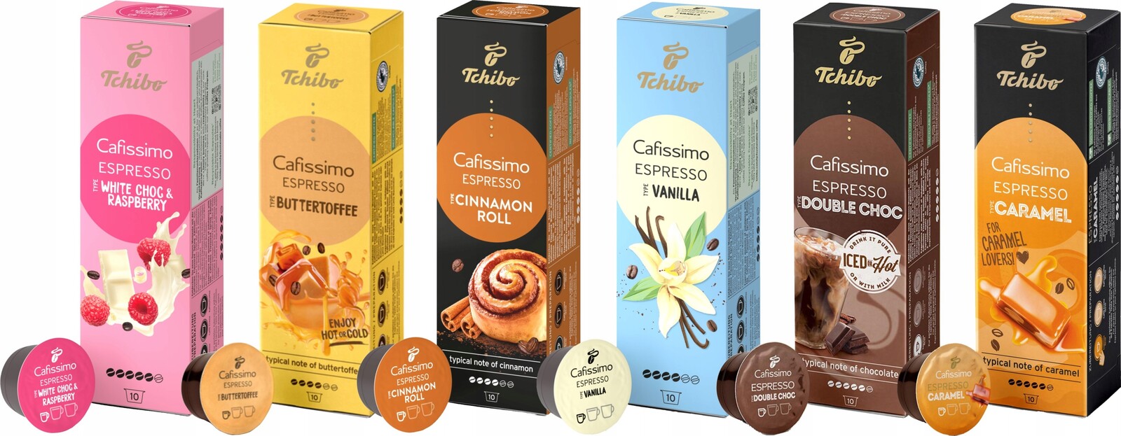 Sada Cafissimo 6x10 kapslí MIX aromat XL