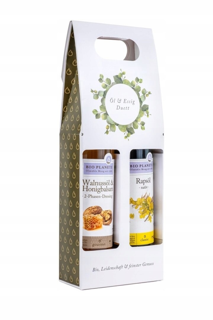 Dárková Sada Řepkový Olej & Dressing Bio (2 x 250 ml) Bio Plan