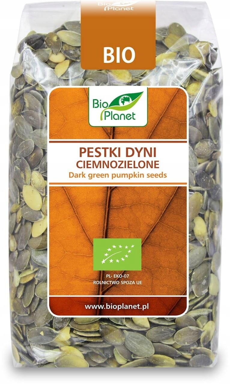Dýňová Semínka Tmavě Zelená Bio 350 g Bio Planet