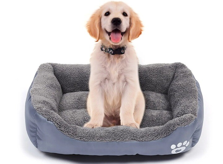 Voděodolné Teplé Trvanlivé Velké pelíšek pro psa/kočku 50x40 cm Měkké
