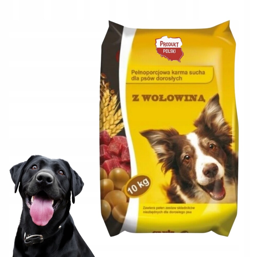 Krmivo Suché Pro Psa S Hovězím Masem 10 kg Kompletní