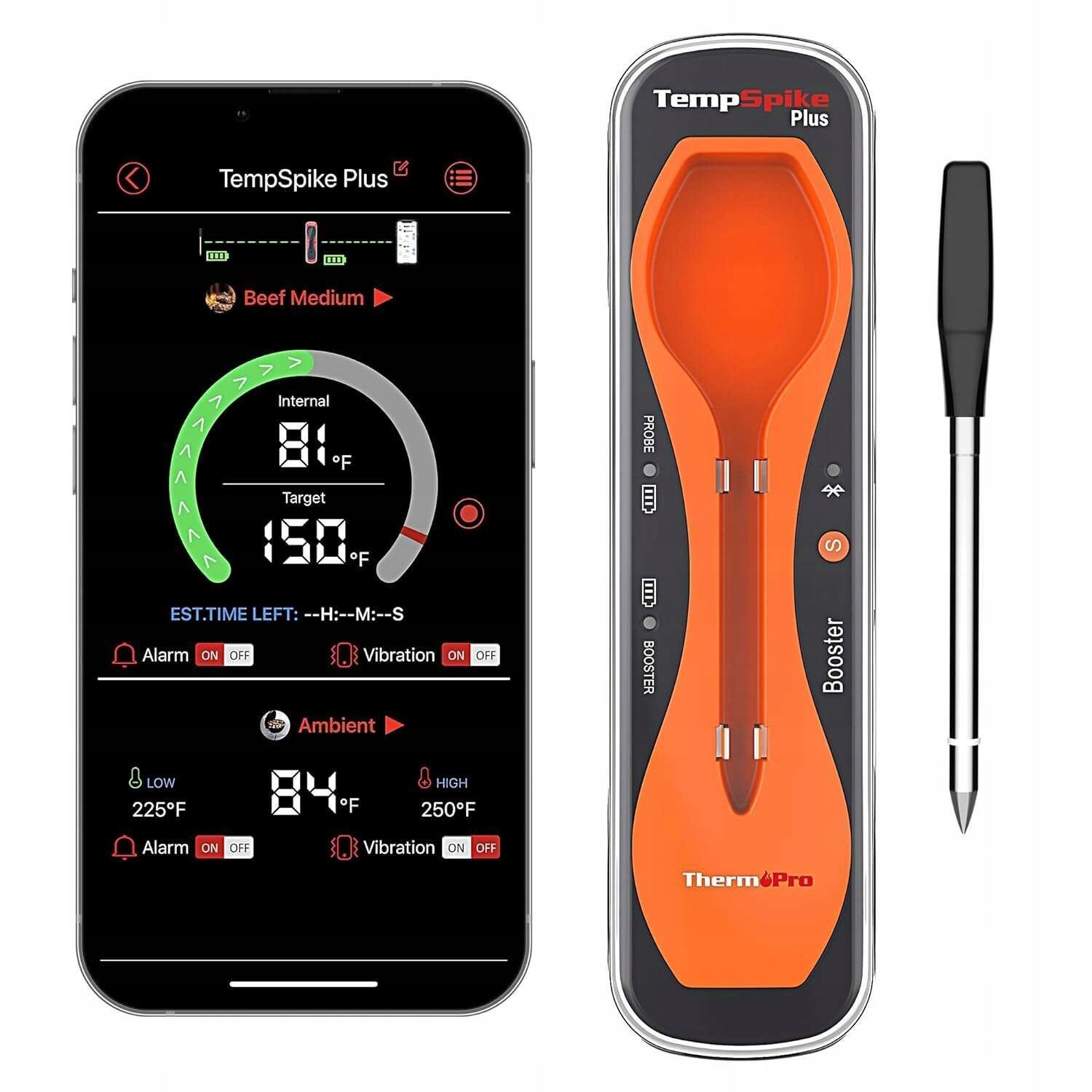 Bezdrátový teploměr Sonda ThermoPro TempSpike TP-960 Plus Bluetooth