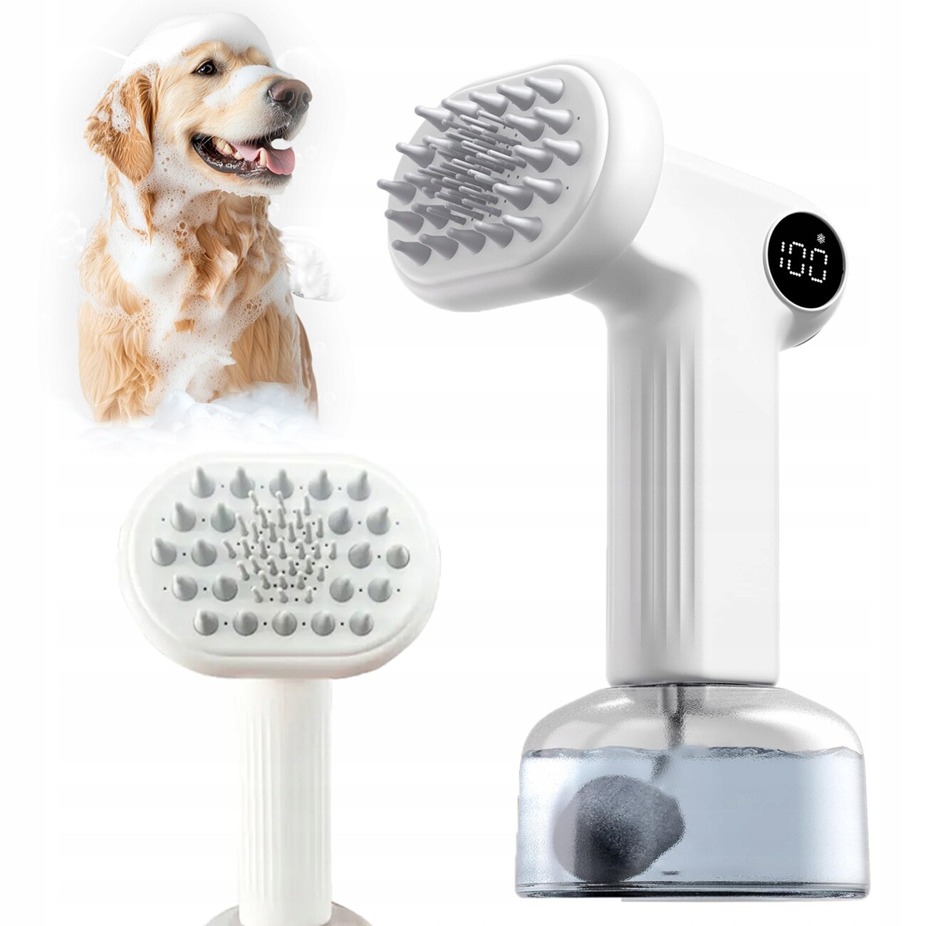 Automat Dávkovač Pěnového Mýdla Pro Psa Hustá Bezdrátová Pěna 2 Režimy