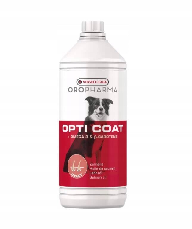 VL-Oropharma Opti Coat 1 l – lososový olej, omega-3 & B-karoten