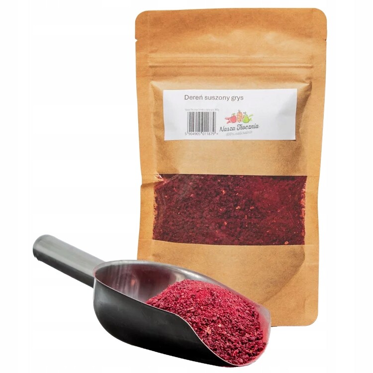 Plod jedlého derenia sušený grys Fix Dřín Jedlý Zdraví 1kg