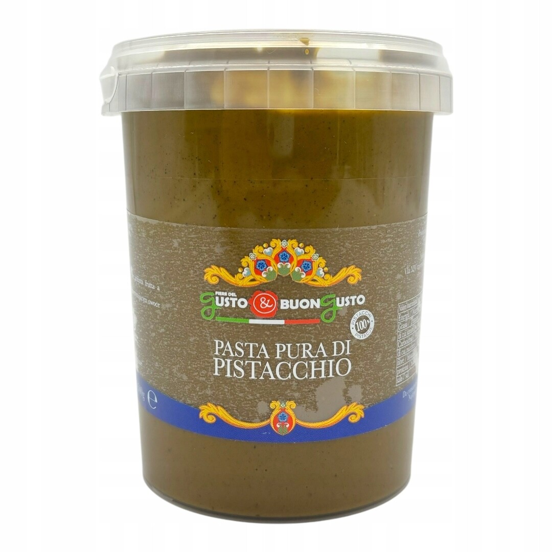 Pistáciová Pasta 100% 500G Pistáciové Máslo Z Pistácií Krém Gusto & Buon Gu