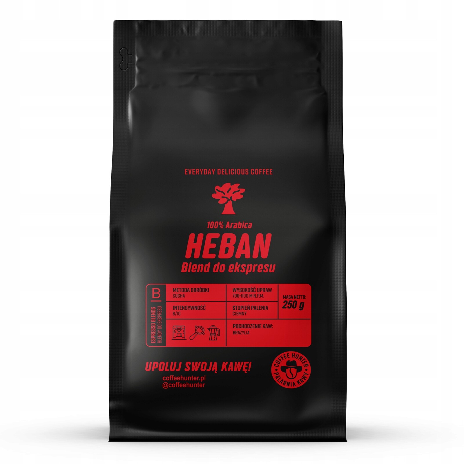Eben Blend Káva 500 g Coffee Hunter Sp. z o.o.