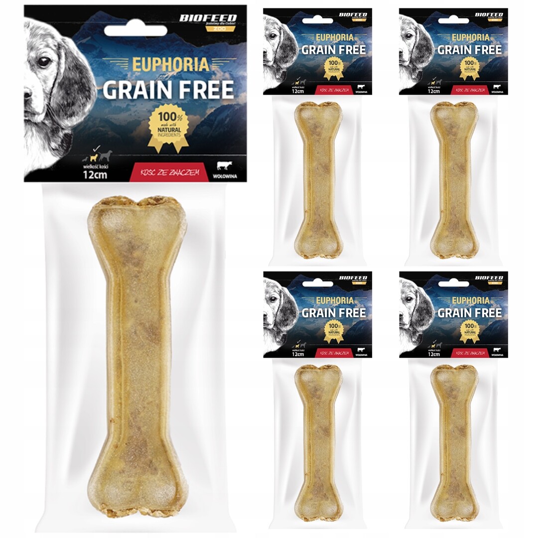 Biofeed Kost pro psa hovězí s bachorem přírodní bez obilovin 12 cm x 5