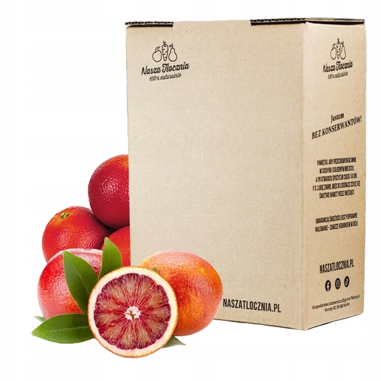 Nfc Šťáva 100% Lisovaná Červený Pomeranč Blood Orange bez cukru Fit 3L