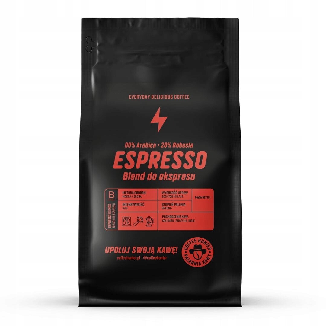 Espresso Blend Káva Zrnková 3 x 1 kg