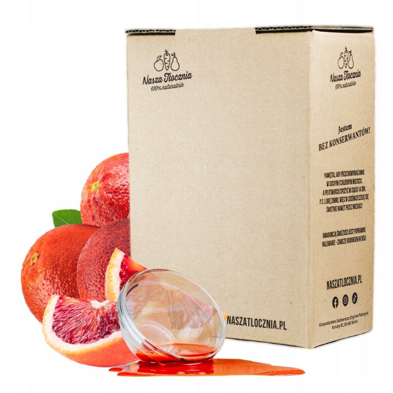 Protlak 100% Červený Pomeranč Pyré pyré z pomeranče kyselá zmrzlina 3kg