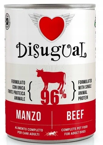 Disugual Dog Monoprotein 6 x 400g hovězí