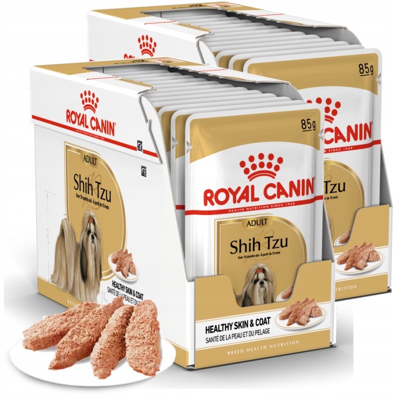 Royal Canin Adult Shih Tzu 24x85g Vlhké Krmivo Paštika pro psy